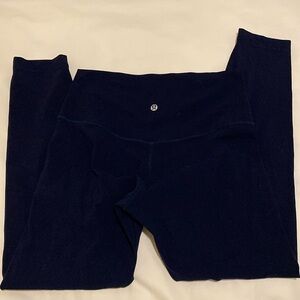 Navy Lululemon Align Leggings
